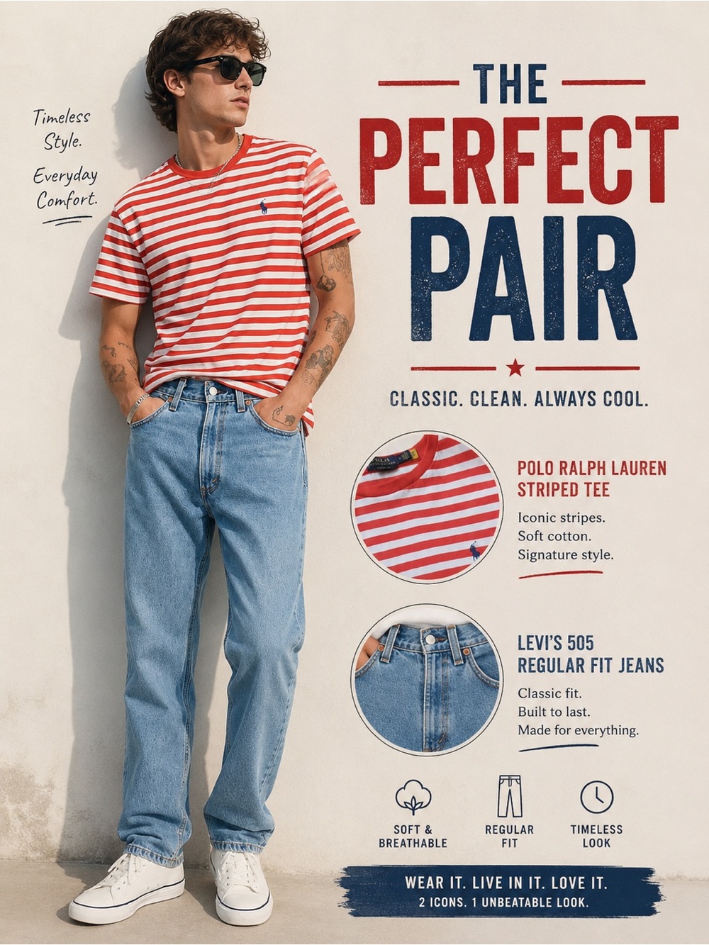 NWT! 2001 Levi’s 505 Straight Leg Regular Fit Jeans Men’s 34